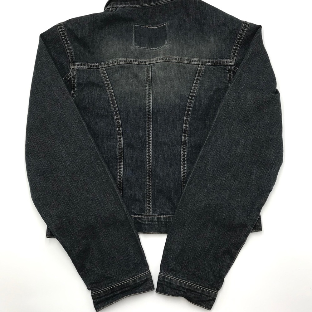 Dapper Jean Jacket, Size S, Euc - image 5